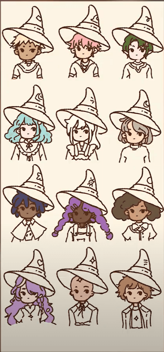 Witch Character Design