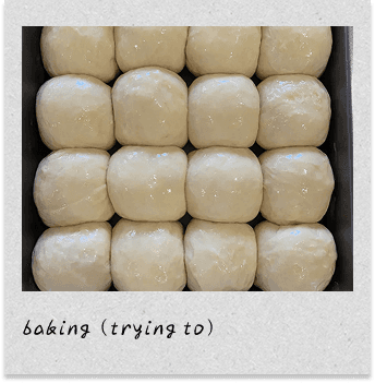 baking (trying to)