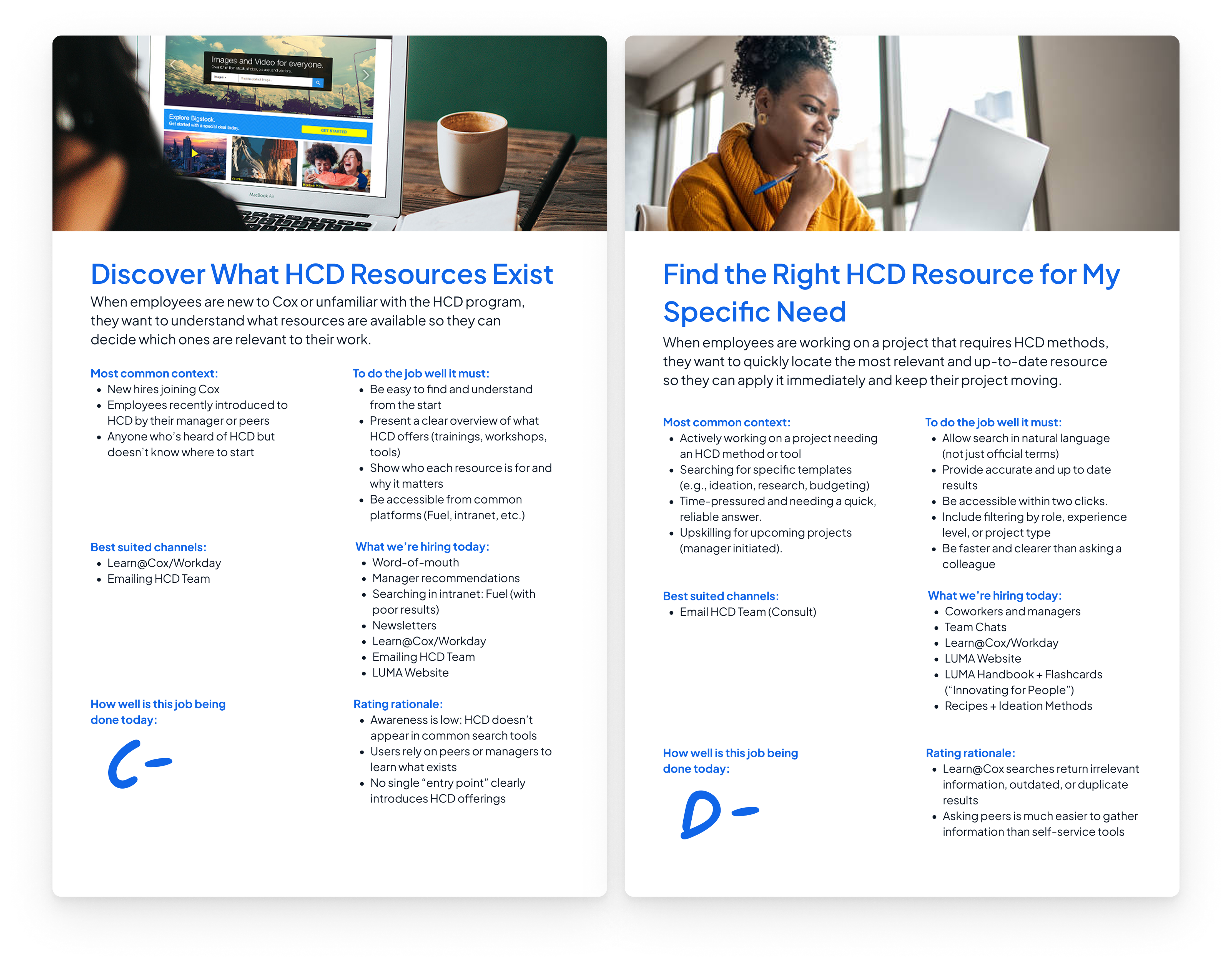 Jobs to be done framework