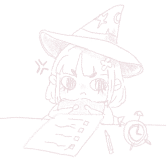 Illustration representing the problem in Witch Task